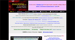 Desktop Screenshot of muscatshia.com